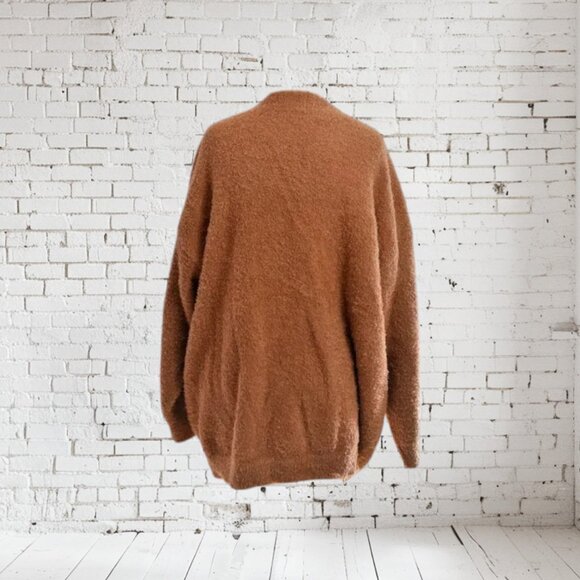 NWT Falls Creek Teddy Cardigan Rust Plus Size 2x 3x - Picture 4 of 4